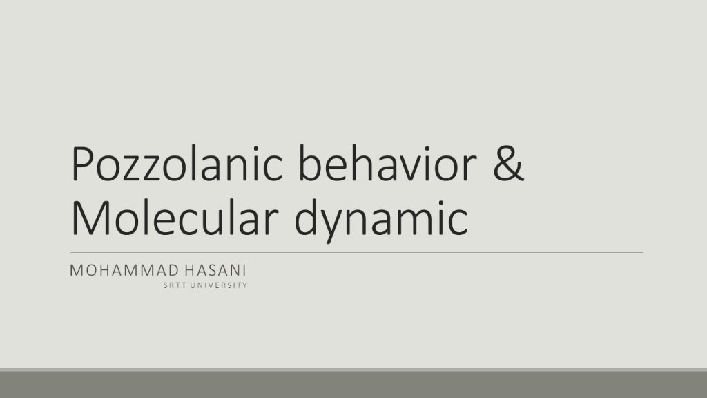 Pozzolanic-behavior-Molecular-dynamic